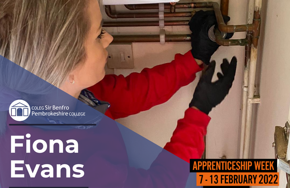 Fiona Evans, Plumbing Apprentice